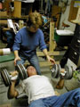 Clint and Sue lifting