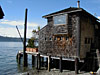 Quaint shack at Salmon Beach